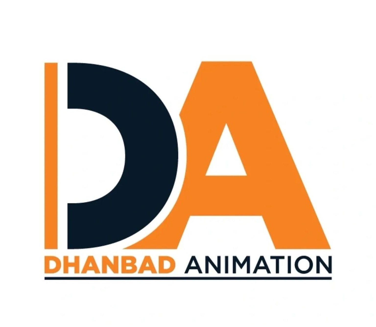 DA Dhanbad Animation logo