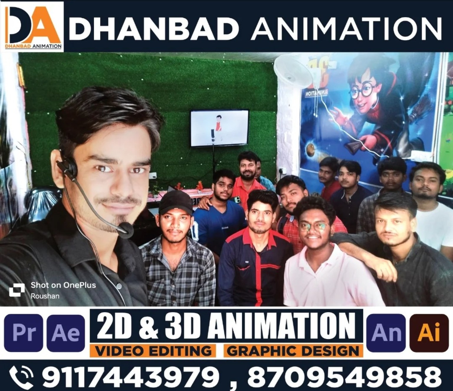 Students at institute